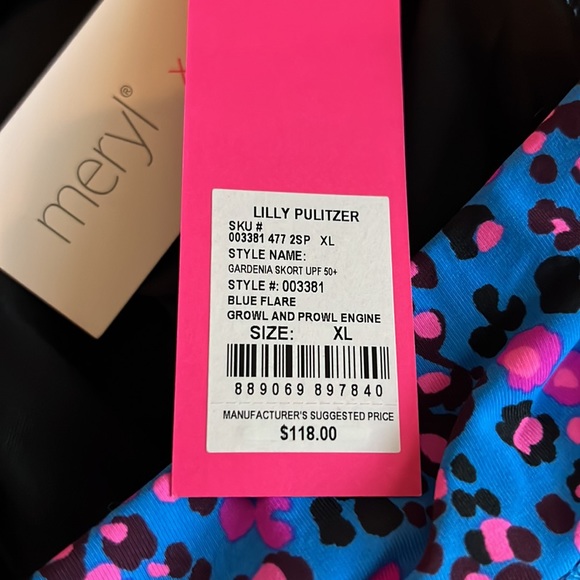 NWT Lilly Pulitzer Gardenia Skort UPF 50+ - Picture 11 of 11